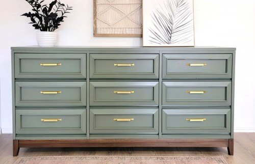 Американский стиль, крашеный